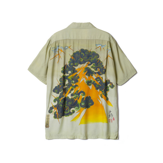 RAIUN-MATSU collaboration with Aloha Blossom -Short sleeve- 詳細画像